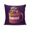 Infinity Coffee - Throw Pillow