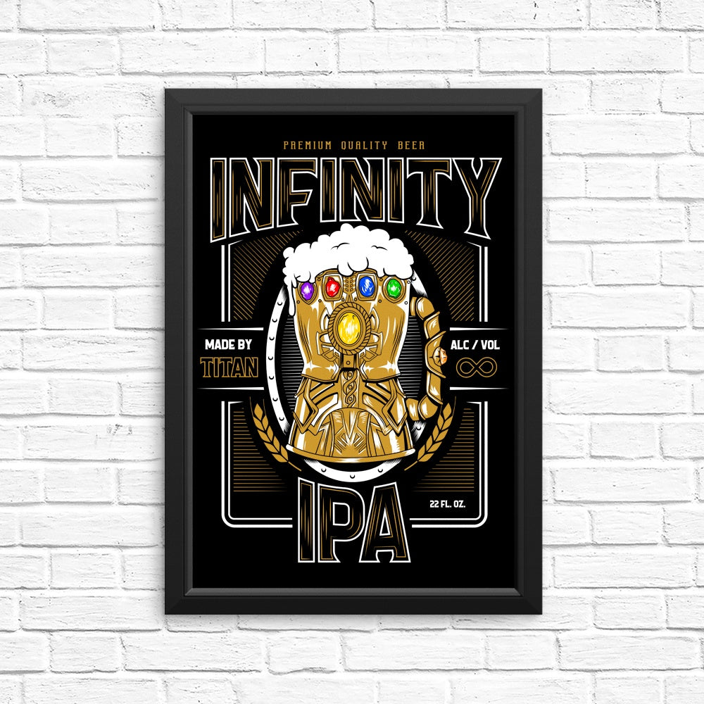 Infinity IPA - Posters & Prints