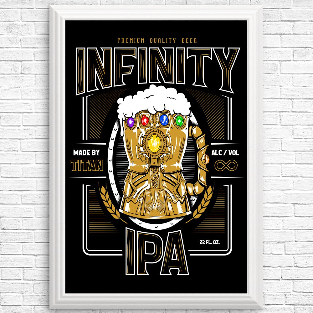 Infinity IPA - Posters & Prints
