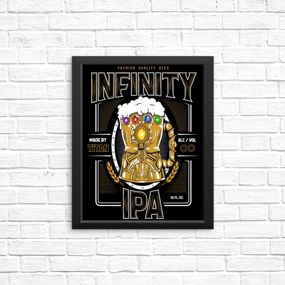 Infinity IPA - Posters & Prints