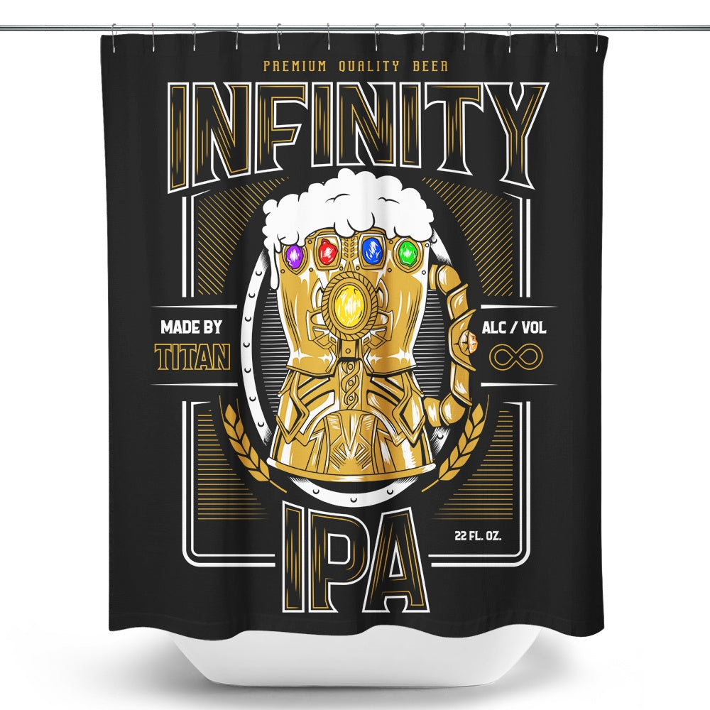 Infinity IPA - Shower Curtain