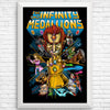 Infinity Medallions - Posters & Prints