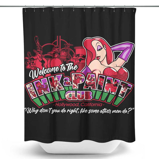Ink and Paint Club - Shower Curtain