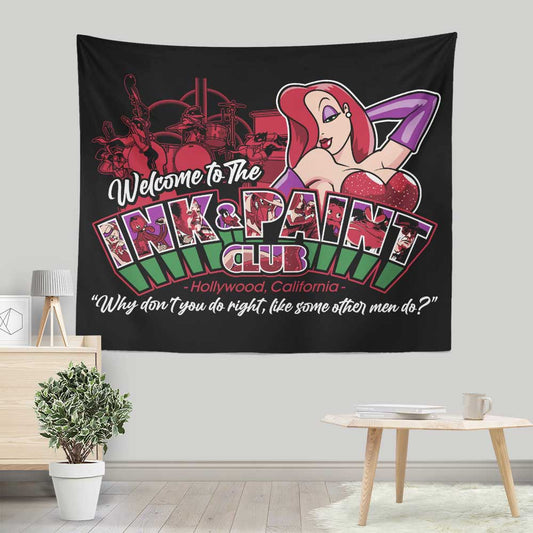 Ink and Paint Club - Wall Tapestry