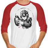 Ink Mega - 3/4 Sleeve Raglan T-Shirt