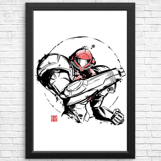Ink Power Suit - Posters & Prints