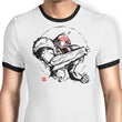 Ink Power Suit - Ringer T-Shirt