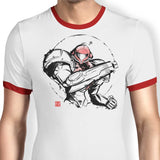 Ink Power Suit - Ringer T-Shirt