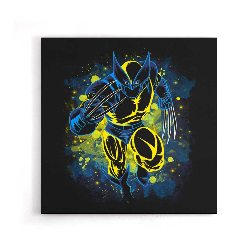 Inked Adamantium - Canvas Print