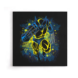Inked Adamantium - Canvas Print
