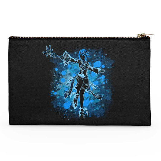 Inked Aqua - Accessory Pouch
