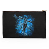 Inked Aqua - Accessory Pouch