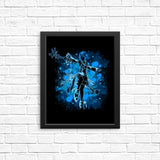 Inked Aqua - Posters & Prints