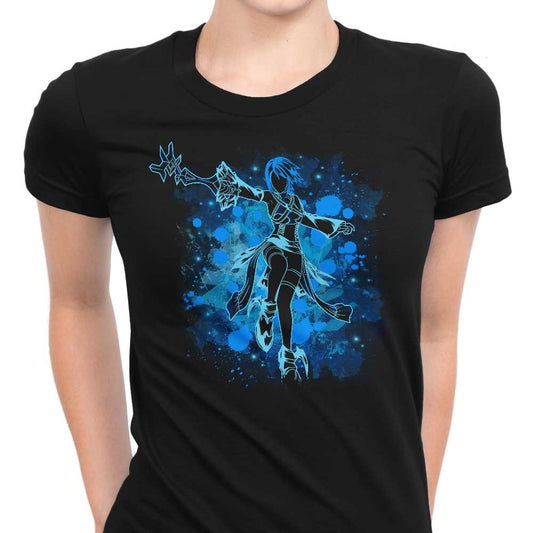 Inked Aqua - Women's Apparel