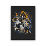 Inked Bass - Canvas Print