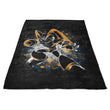Inked Bass - Fleece Blanket