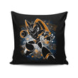 Inked Bass - Throw Pillow