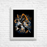 Inked Bass - Posters & Prints