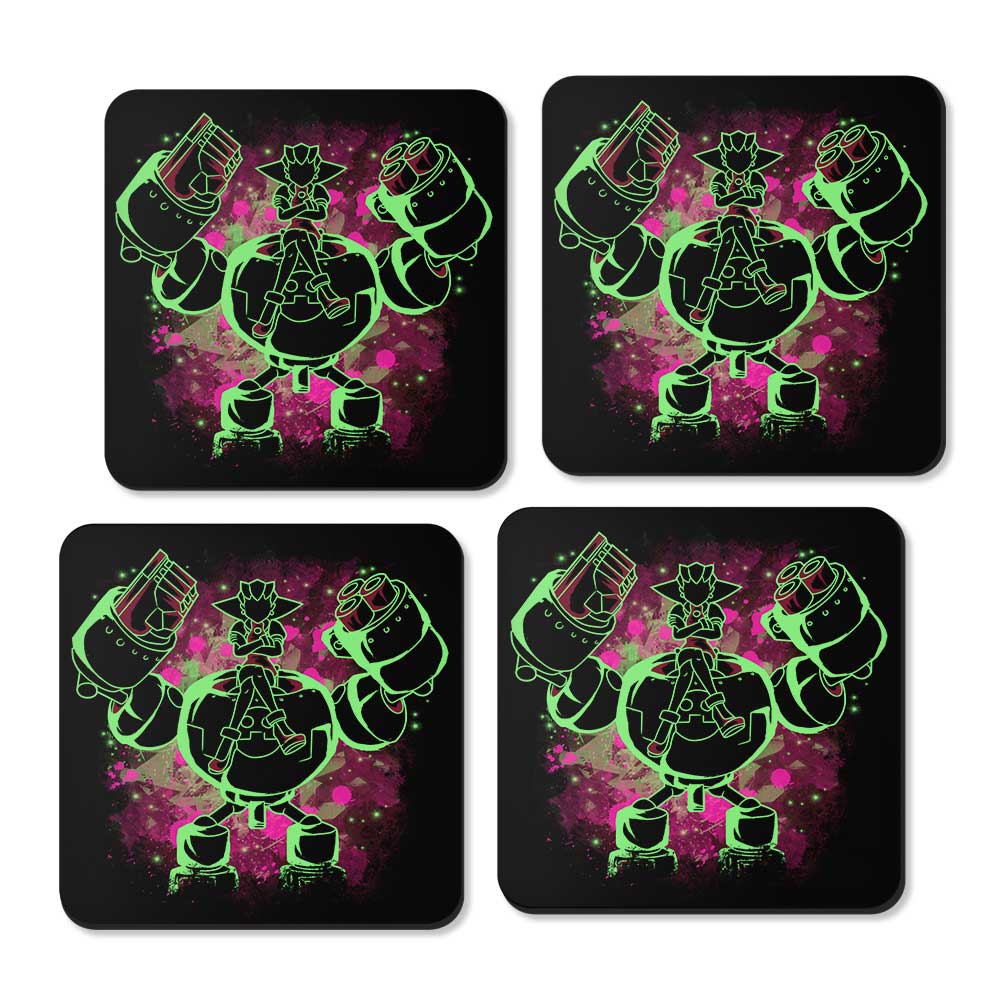Inked Bonne - Coasters