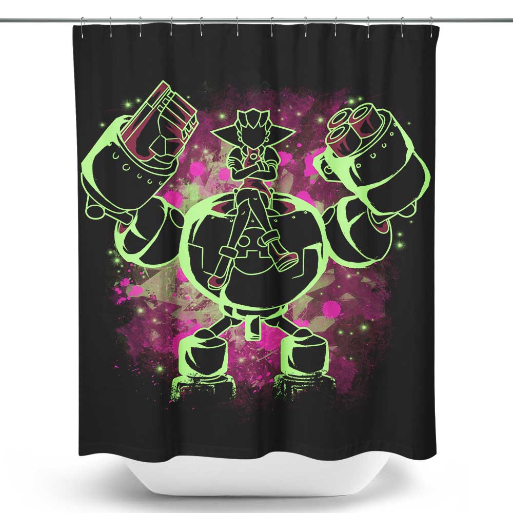 Inked Bonne - Shower Curtain