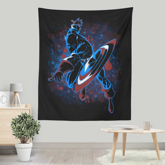 Inked Captain - Wall Tapestry