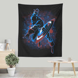 Inked Captain - Wall Tapestry
