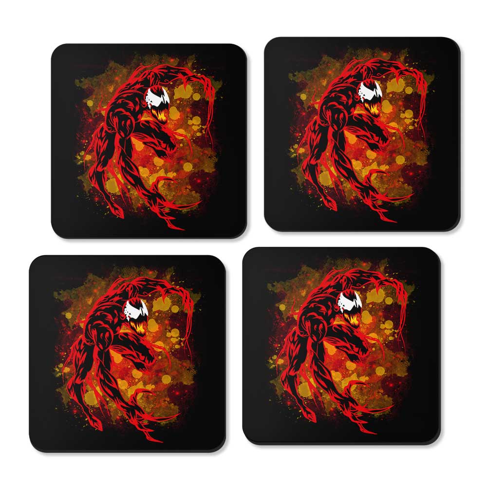 Inked Carnage - Coasters