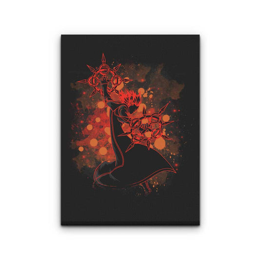 Inked Flurry - Canvas Print