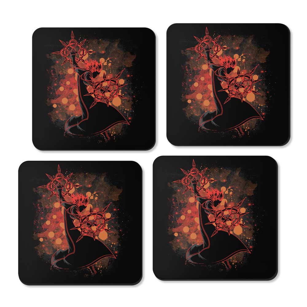 Inked Flurry - Coasters