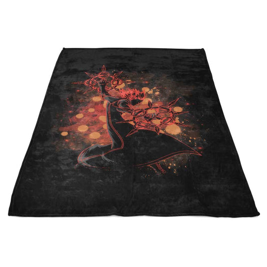 Inked Flurry - Fleece Blanket