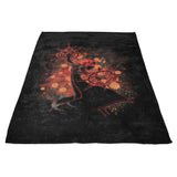 Inked Flurry - Fleece Blanket