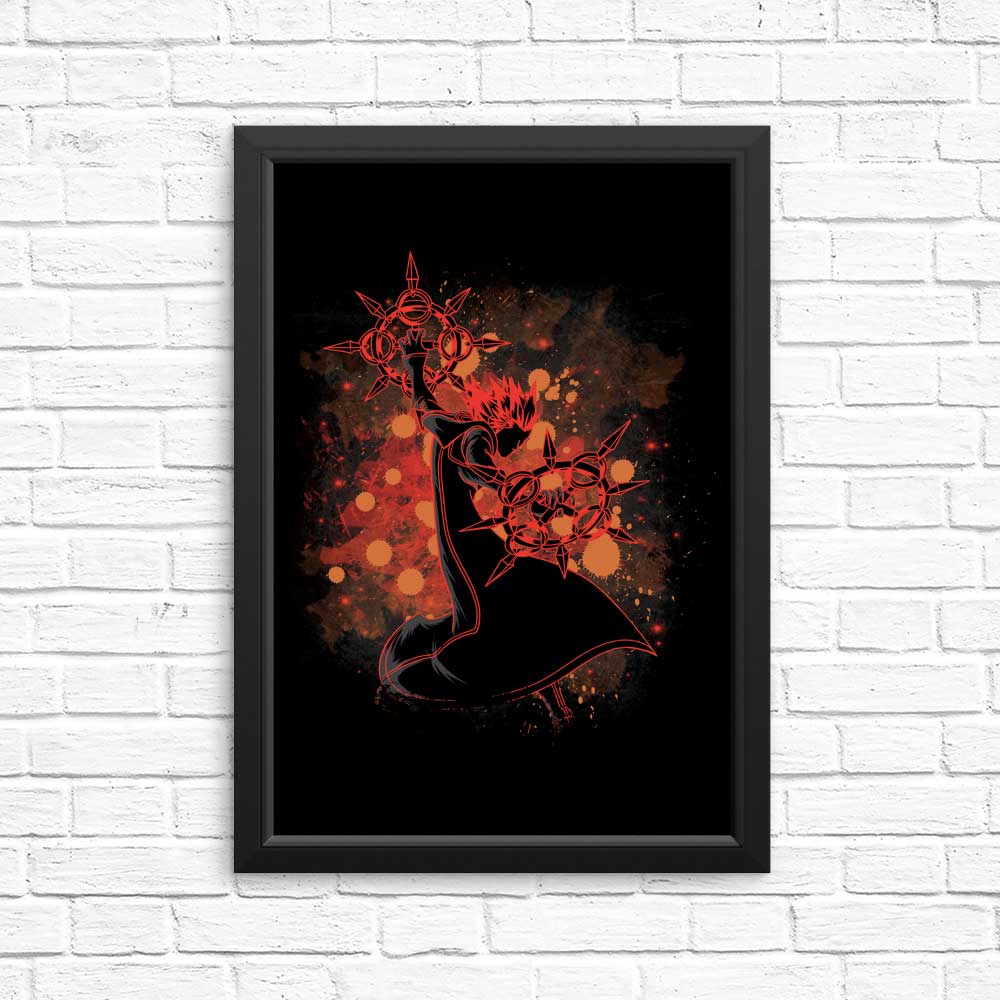 Inked Flurry - Posters & Prints