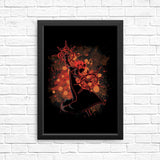 Inked Flurry - Posters & Prints