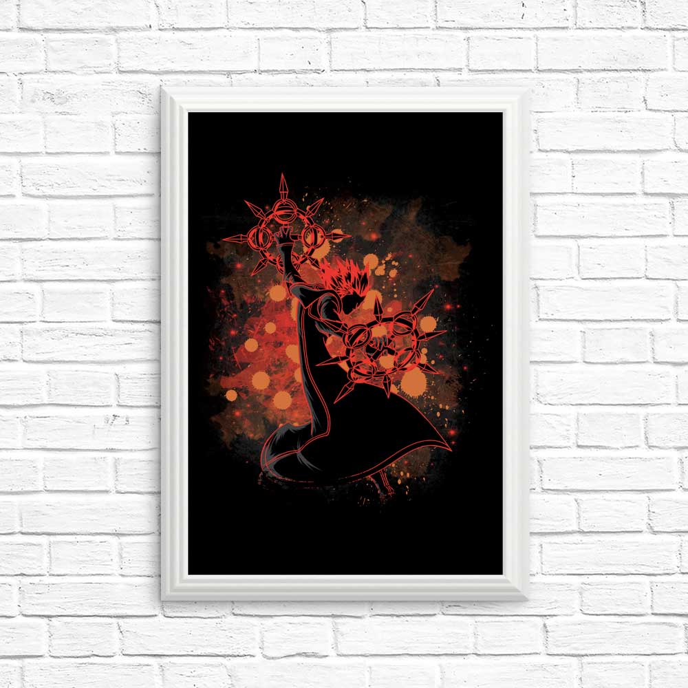 Inked Flurry - Posters & Prints