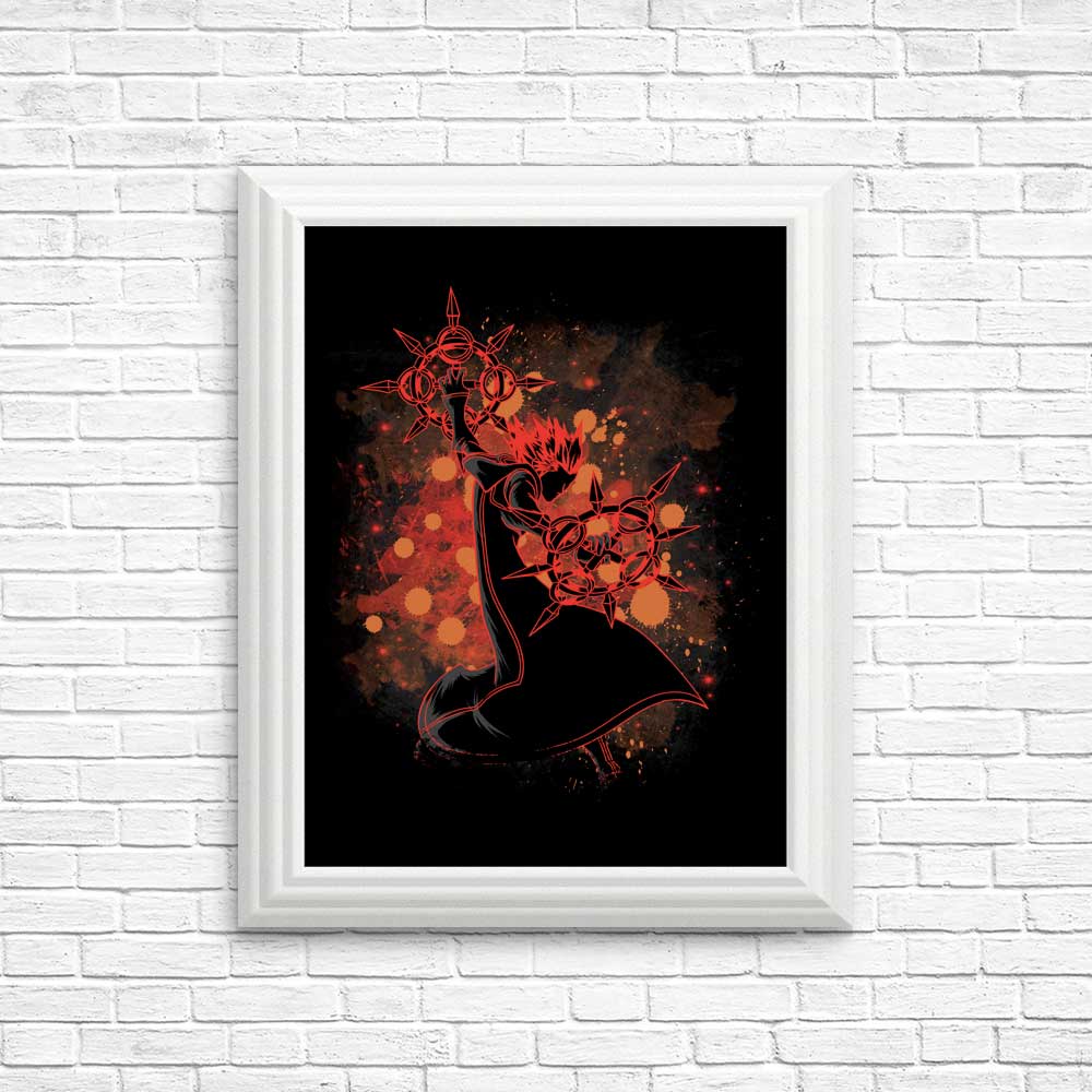 Inked Flurry - Posters & Prints