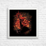 Inked Flurry - Posters & Prints