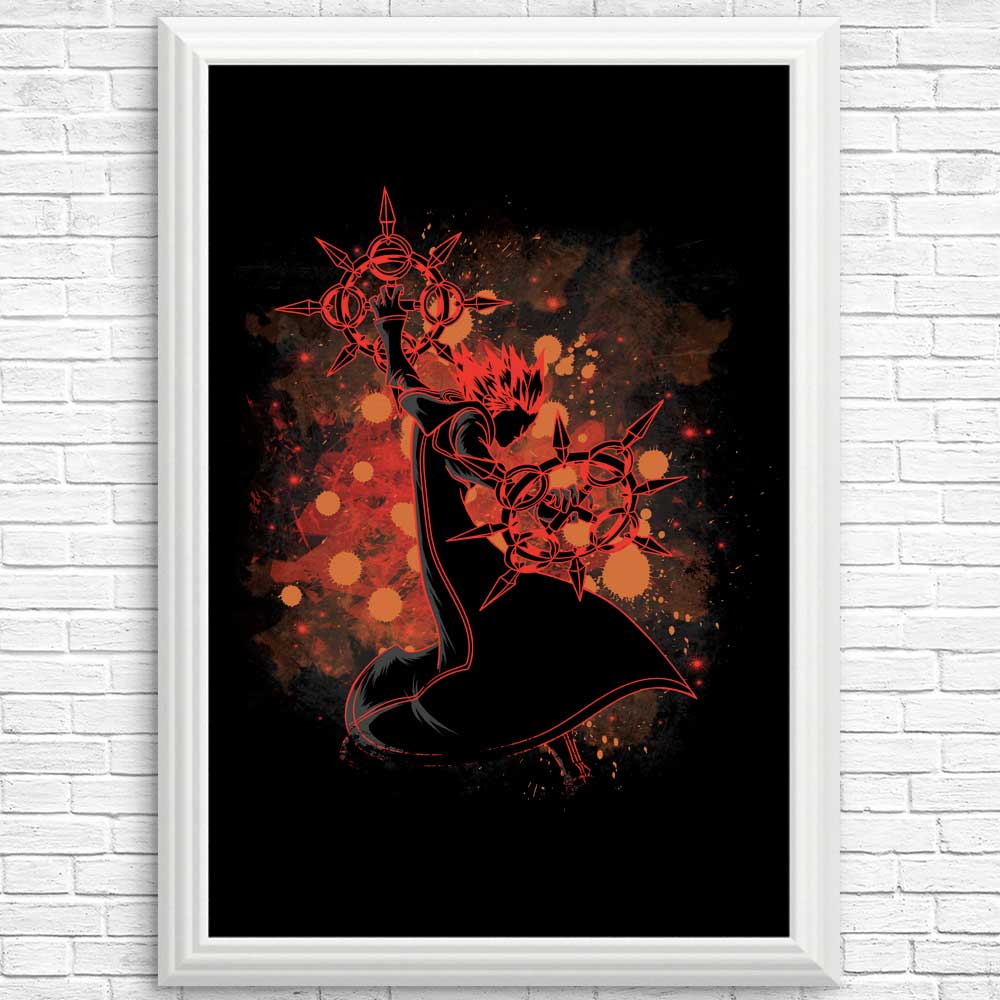 Inked Flurry - Posters & Prints