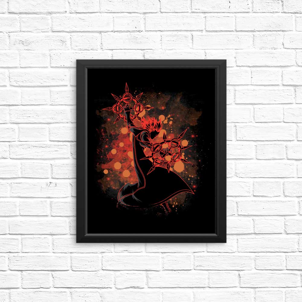 Inked Flurry - Posters & Prints