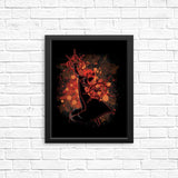 Inked Flurry - Posters & Prints