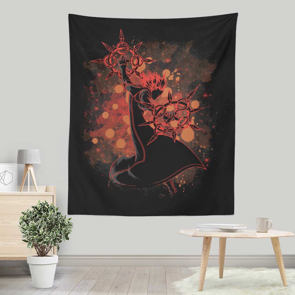 Inked Flurry - Wall Tapestry