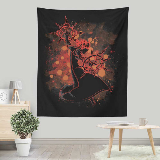Inked Flurry - Wall Tapestry