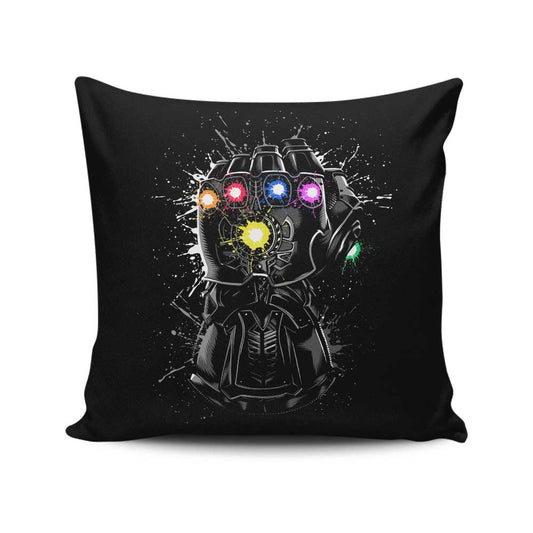 Inked Gauntlet - Throw Pillow