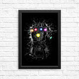 Inked Gauntlet - Posters & Prints