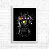 Inked Gauntlet - Posters & Prints