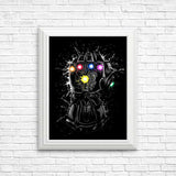 Inked Gauntlet - Posters & Prints