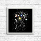 Inked Gauntlet - Posters & Prints