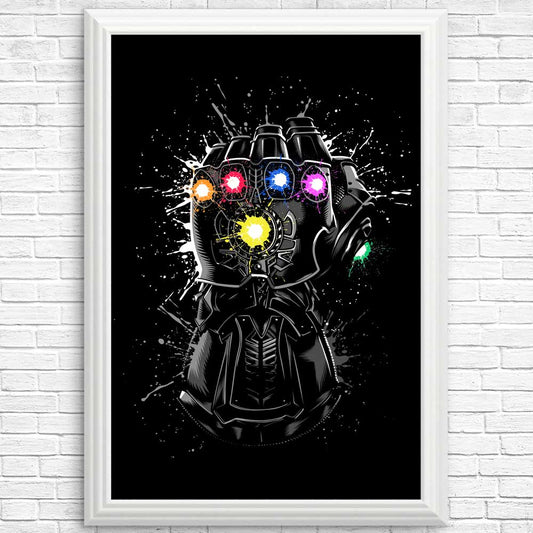 Inked Gauntlet - Posters & Prints