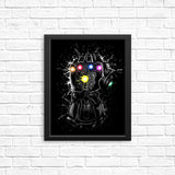 Inked Gauntlet - Posters & Prints