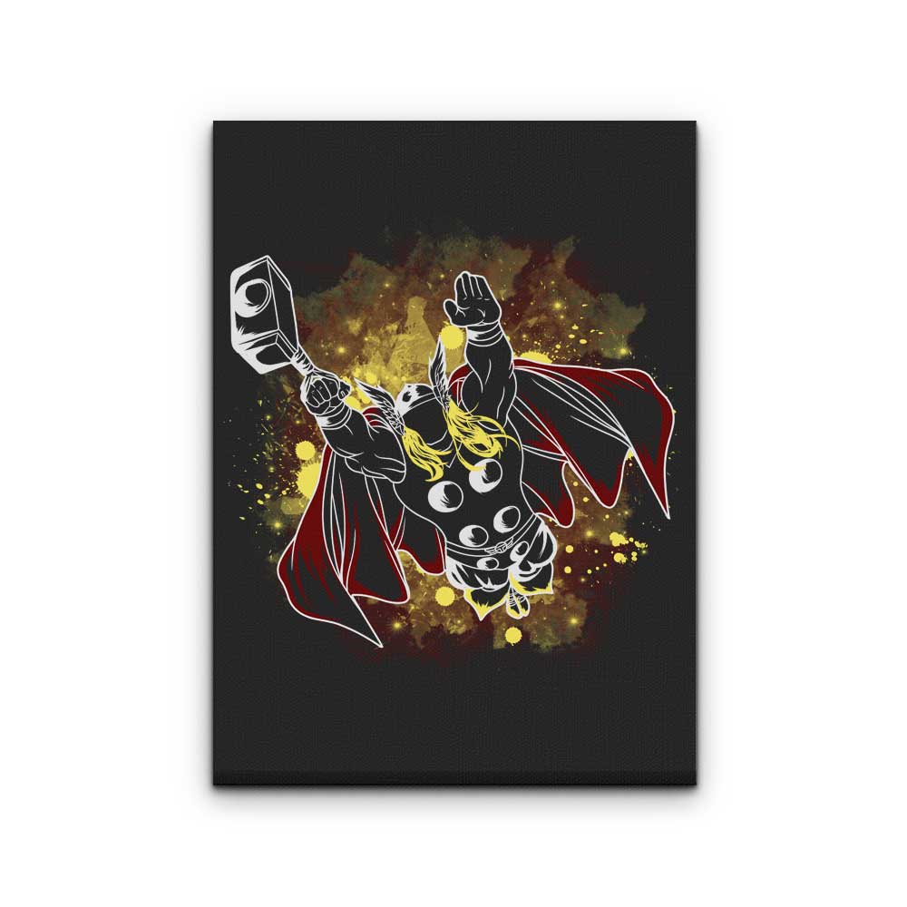 Inked God - Canvas Print