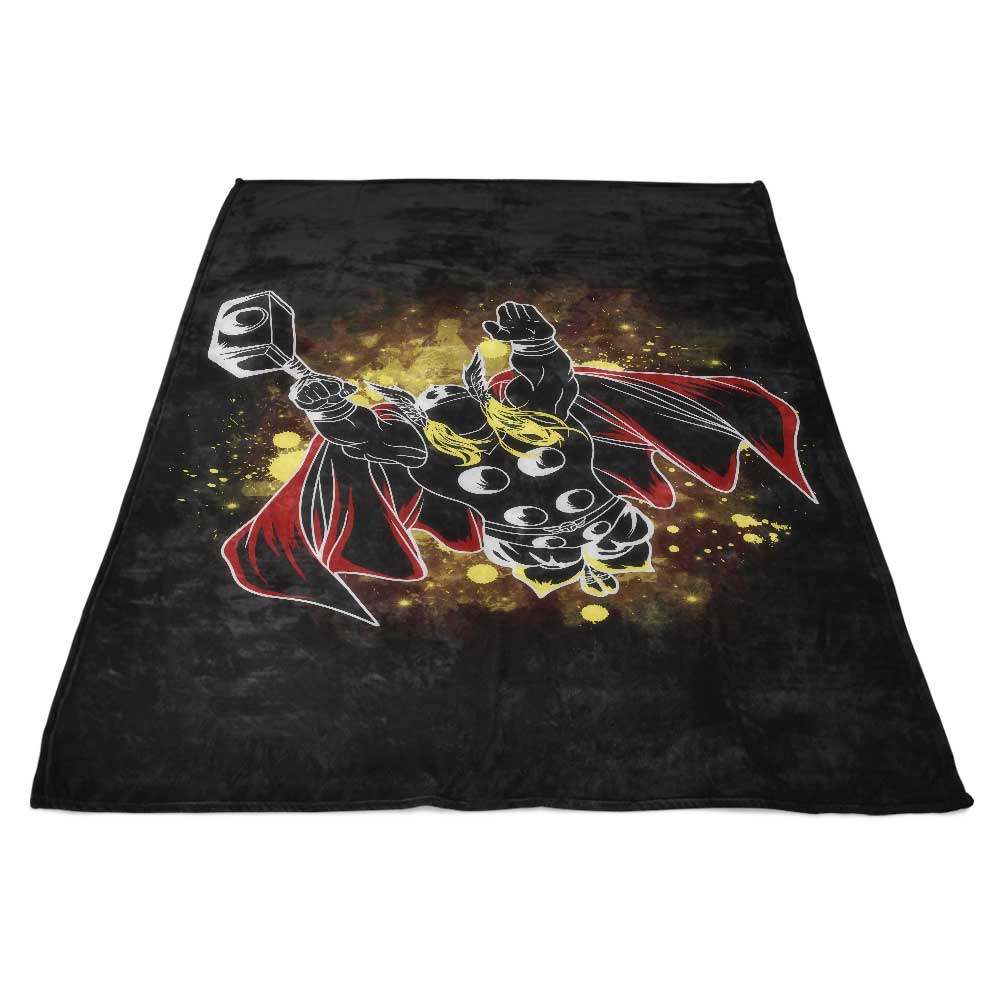 Inked God - Fleece Blanket